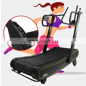 Gym Use Treadmill Curved Treadmill With Heavy Duty for Sale Running Machine Exercise Equipment Protect Knees thumbnail-1