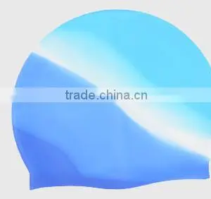 SGS Approved Adult Swim Cap, Light Pattern Design thumbnail-1