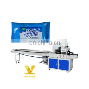 Hot Selling Automatic Wet Facial Tissue Packing Machine thumbnail-1