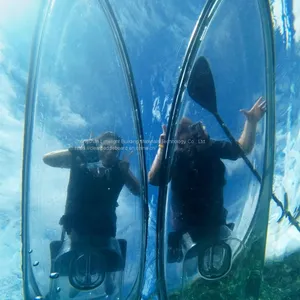 See Through Paddle Board, Clear SUP Board, Clear Paddle Board, Clear SUP Paddle Board, Clear Stand up Paddle Board, Transparent Paddle Board, Transparent SUP Board, Crystal Paddle Board thumbnail-1