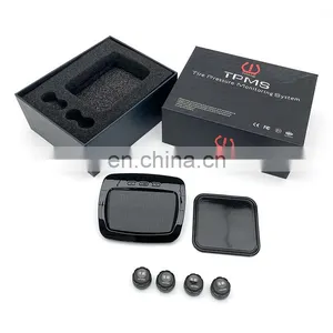 Solar Power Universal TPMS Car Tire Pressure Temperature Monitoring System Sensor thumbnail-2