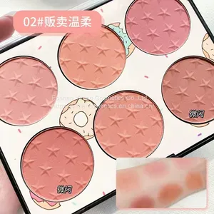 X3 Beauty Blush 4 Color Mix Color Package Make up Blusher thumbnail-1