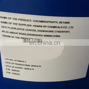 Cocamidopropyl Betaine 30% / CAB /Personal Care / Detergent thumbnail-2