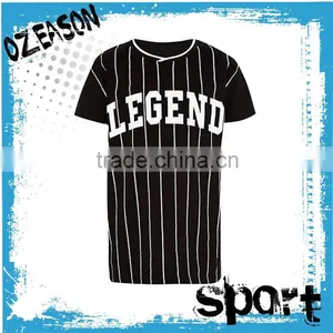 Custom High Quality Striped Baseball Wear at Factory Price thumbnail-5