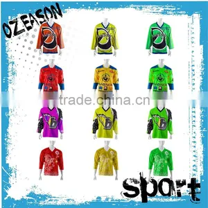 Latest Design Purple Ice Hockey Jersey Manufacturer in China thumbnail-4