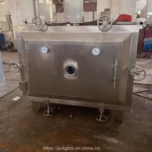 Graphite Powder Square Vacuum Dryer Tenebrio Lyophilizer Agricultural Products Vacuum Dryer thumbnail-2