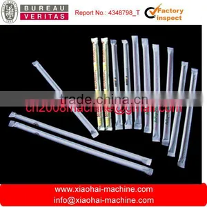 High Speed Single Drinking Straw Paper Packaging Machine ( Three Side Sealing,600pcs per Minute) Quality Choice thumbnail-2