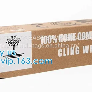 Biodegradable Compostable Food Wrap Kitchen Pvc Cling Film Kitchen Use Plastic Wrap PVC PE Cling Film For Food Wrap thumbnail-1