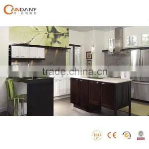 Modular Wooden Kitchen Cabinet With Granite Countertops thumbnail-1