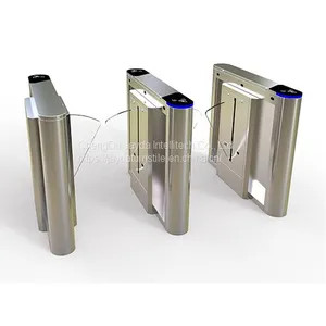 Flap Gate Touchless Turnstile/ Flap Barrier System/ Flap Optical Turnstile thumbnail-3