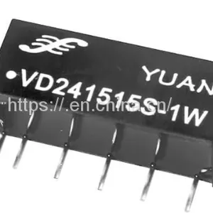 1W, 2W 4-24VDC Fixed Input, Regulated Single Separate Output DC DC Converter IC thumbnail-5