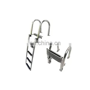 Pool Equipment in Ground Stainless Steel 304 / 316 Swimming Pool Ladder thumbnail-3