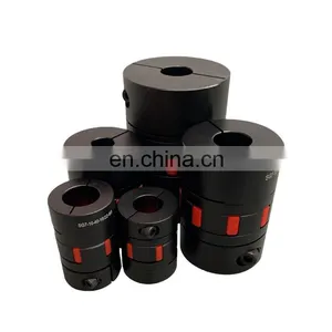 Aluminum Clamp Style Standard Flexible Elastic Rubber Spider Star Jaw Shaft Coupling for Machinery thumbnail-4