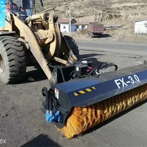 XCMG ZL50GN Wheel Loader Road Cleaning Sweeper Angle Sweeper for Wheel Loader thumbnail-3