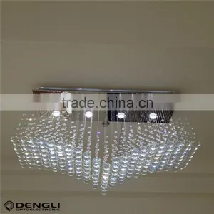 Modern Crystal Chandelier Pendant Light for Hotel Home Villa thumbnail-2