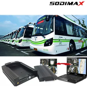Professional High Quality Vehicle Security Systems HDD 4CH Mobile Dvrs With GPS, 3G, WiFi thumbnail-1