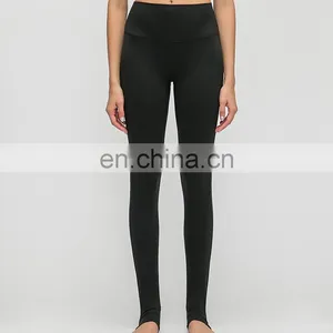Most Hot Selling Good Quality Women Workout Yoga Dance Wear Camel Toe Extra Long Pants Leggings thumbnail-3