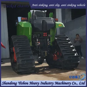 Tractor Modification With Triangular Track Wheels for Paddy Field Work to Increase Power thumbnail-5