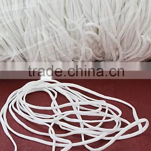 Natural Eco-friendly White Elastic Mask Ear Belt thumbnail-3