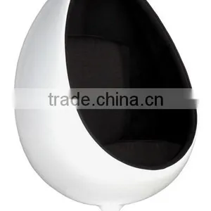Replica Wholesale Fiberglass Blue Color Cashmere Eero Aarnio Oval Ball Chair/space Chair/bubble Chair thumbnail-4