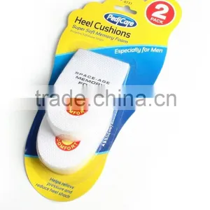 2 Pcs Memory Foam Men Heel Cushion thumbnail-1