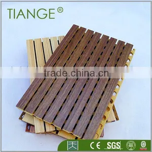 Grooved Acoustic Panel Acoustic Product in Foshan thumbnail-3