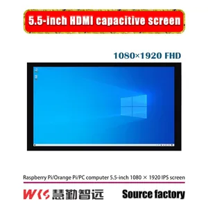 5.5-inch TFT LCD and 1080x1920resolution HD-MI Interface Touch Screen Display thumbnail-1