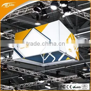 Double Sided Frameless Cube Advertising thumbnail-2