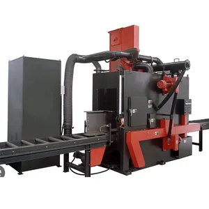 High Quality Abrasive Metal Surface Roller Conveyor Type Shot Blasting Machine With Cleaning Device thumbnail-1