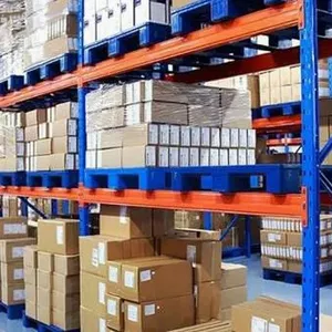 Metal Warehouse Rack Storage Shelf Shelving Pallet Metal Shelf Heavy Duty 100kg per Layer thumbnail-5