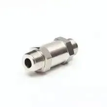 Stainless Steel Double External Thread Check Valve 304 External Thread One-way Valve 2-way 4-way Anti-backflow Valve NPT Pressure-resistant Soft Seal thumbnail-3