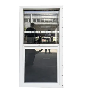 82 Pvc Single Hung Window- Made in China thumbnail-3