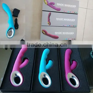 Large Rabbit Vibrator Dildo Sex Toy Sex Huge Vibrating Strapless Real Skin Feeling Dildo For Sex thumbnail-4