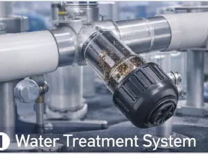 Transparent PVC Y Strainer Pipeline Filter With Visual Inspection Metric Socket thumbnail-2