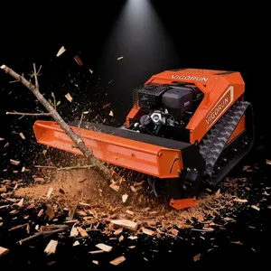 Vigorun Gasoline Trimmer Dual 48V 1000W Brushless Motors MTSK800 Robot Gasoline Lawn Mower for Golf Yard Farm thumbnail-2