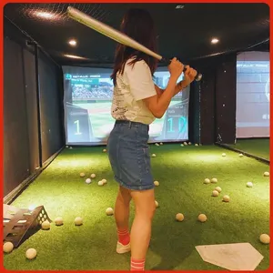 Indoor Large-scale Digital Sports Simulated Baseball Batting Sports Hall Entertainment Experience Game Equipment, Trendy Sports Play Hall thumbnail-3