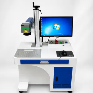 ZCINKJETS 30W GX-S Static Fiber Laser Marking Machine for Metal Logo QR Code Serial Number Engraving With Custom Power Solutions thumbnail-3