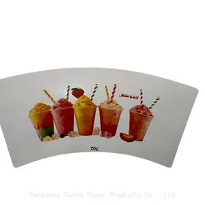 Kraft Coated Paper Cup Fan thumbnail-1