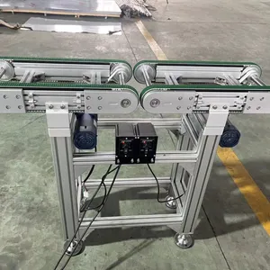 Custom Small Aluminum Profile Conveyors, Double Row Timing Belt Mini Lifting Machines, Assembly Line Transfer Equipment thumbnail-3