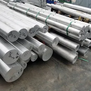 Stock Aluminum Billet and Ingot 6063 6061 Aluminium Bar Alloy Rod Aluminum Round Bar thumbnail-2