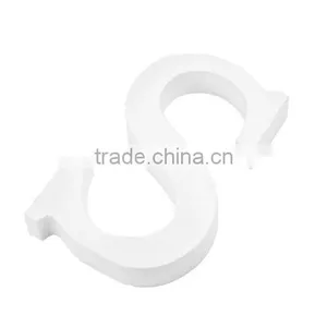 Craft Wooden Wood Letter Alphabet S Wedding Party Home DIY Decor 1.2cm Thickness thumbnail-3
