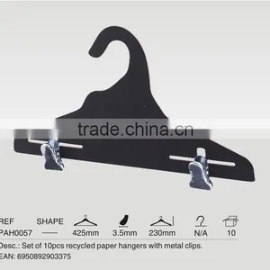 Black Pant Hanger With Clip thumbnail-1