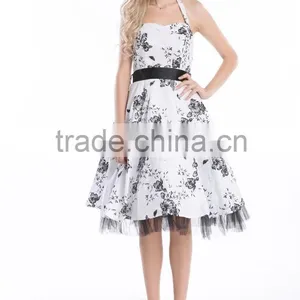 2015 Quanzhou Junhou Vintage Black 1950's Swing Wholesale Rockabilly Clothing thumbnail-4