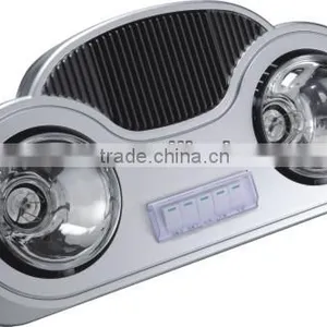 Wall Mounted Bathroom Heater Lingpu AO-FB03 /3 in 1 Functions/infrared Lamp Heater/light/fan thumbnail-1
