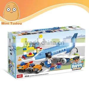 Popular 2015 Kid Toys Educational Toy 3D Plastic Cube Building Block for Sale thumbnail-1