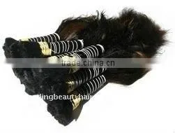 100% India Human Curly Hair Bulk Raw Hair thumbnail-1