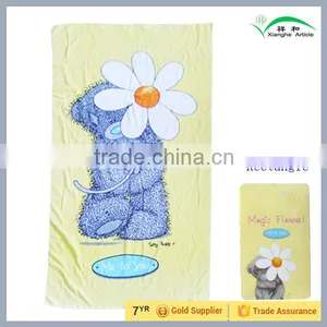 Hot Compressed Magic Flannel Beach Towel thumbnail-1