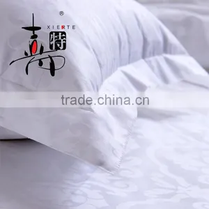 Star Hotel Used Good Quality Cotton Jacquard Fabric Wholesale White Pillowcase thumbnail-5