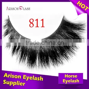 Private Label Horse Fur Lashes, 3d Mink Eyelashes,mink Strip Eyelashes Mink the Eyelash Extension Quality Choice thumbnail-4