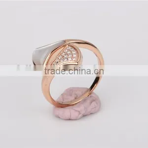 Italy Famous Jewellry 14K Gold Diamonds Ring Fashion Jewelry thumbnail-3